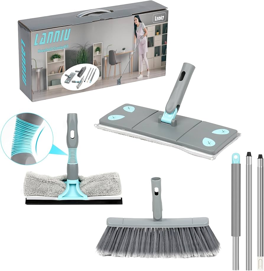 Stall Mop and Broom Set