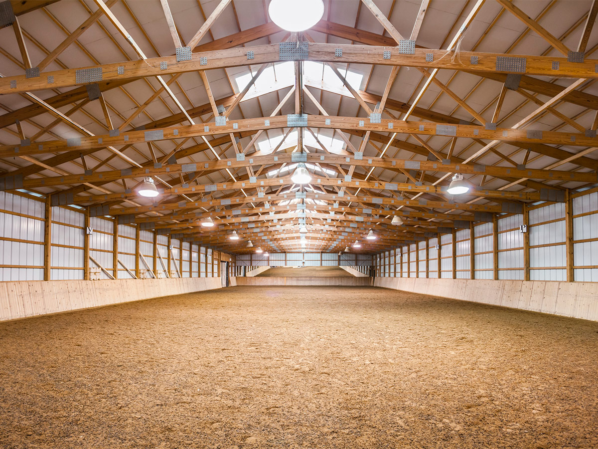 equestrian riding arena