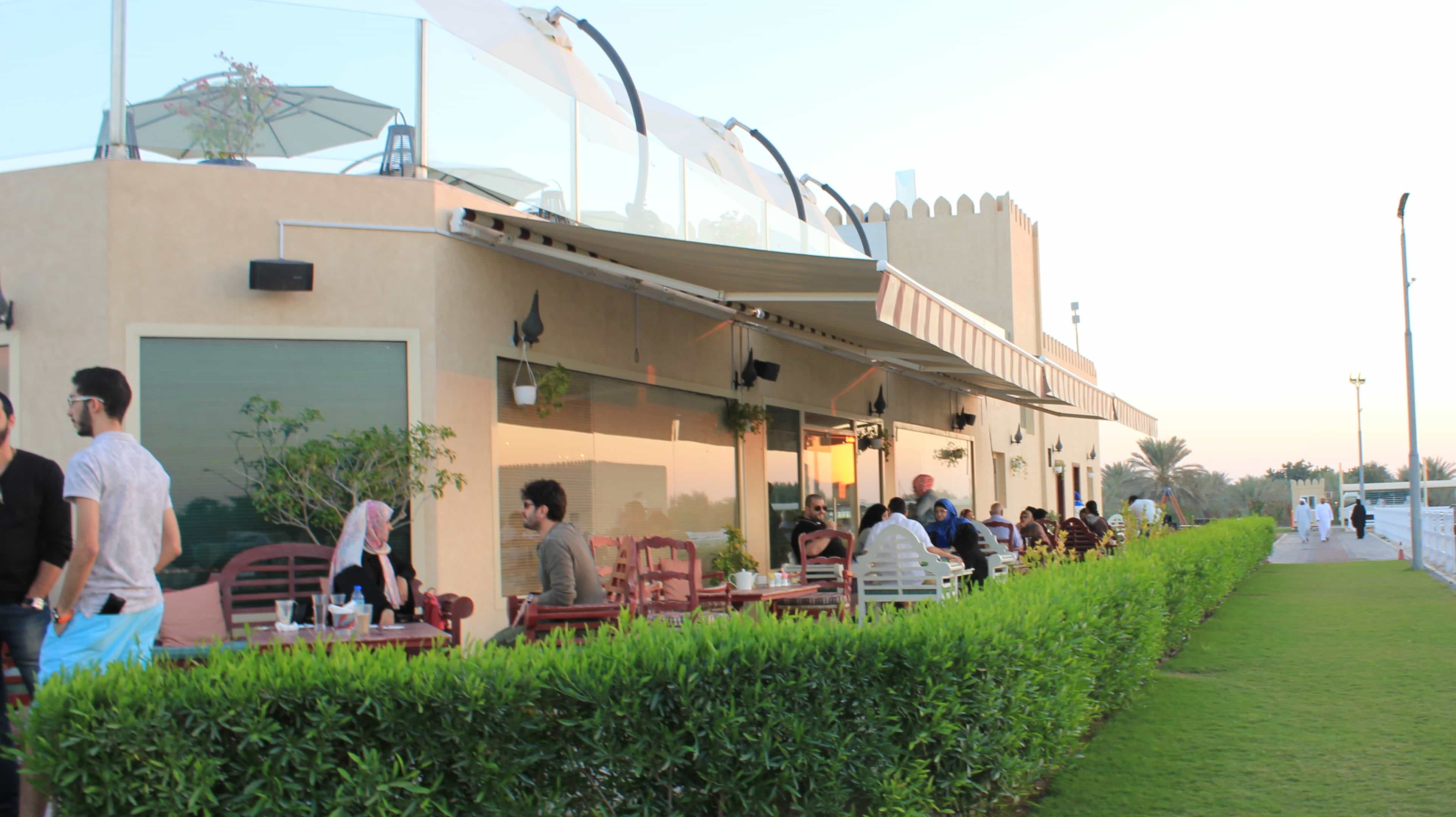 equestrian lounge area