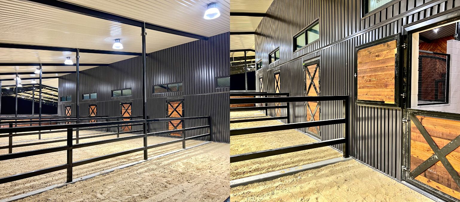 luxury horse stall climate control