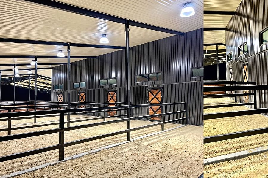 luxury horse stall climate control