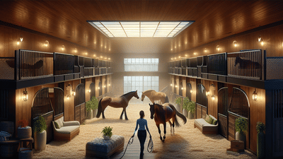 Rustic to Regal: Transforming a Basic Barn into a Luxury Horse Boarding Facility