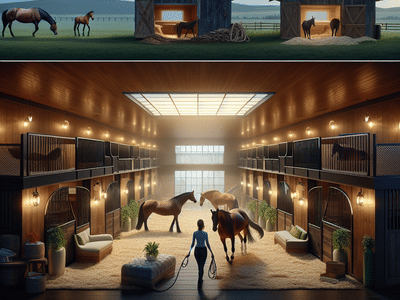 Rustic to Regal: Transforming a Basic Barn into a Luxury Horse Boarding Facility