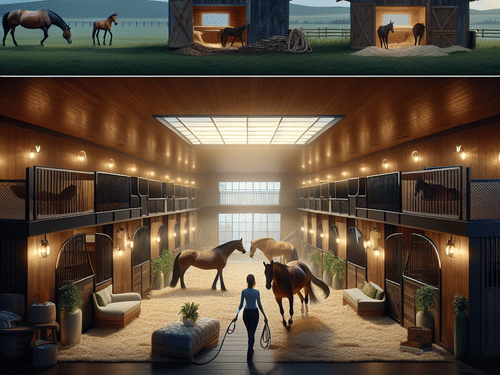 Rustic to Regal: Transforming a Basic Barn into a Luxury Horse Boarding Facility