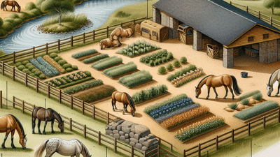 Strategic Landscaping for Horse Properties: Creating Safe and Stimulating Environments for Horses