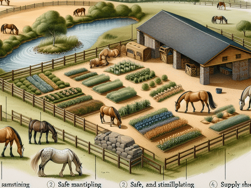 Strategic Landscaping for Horse Properties: Creating Safe and Stimulating Environments for Horses