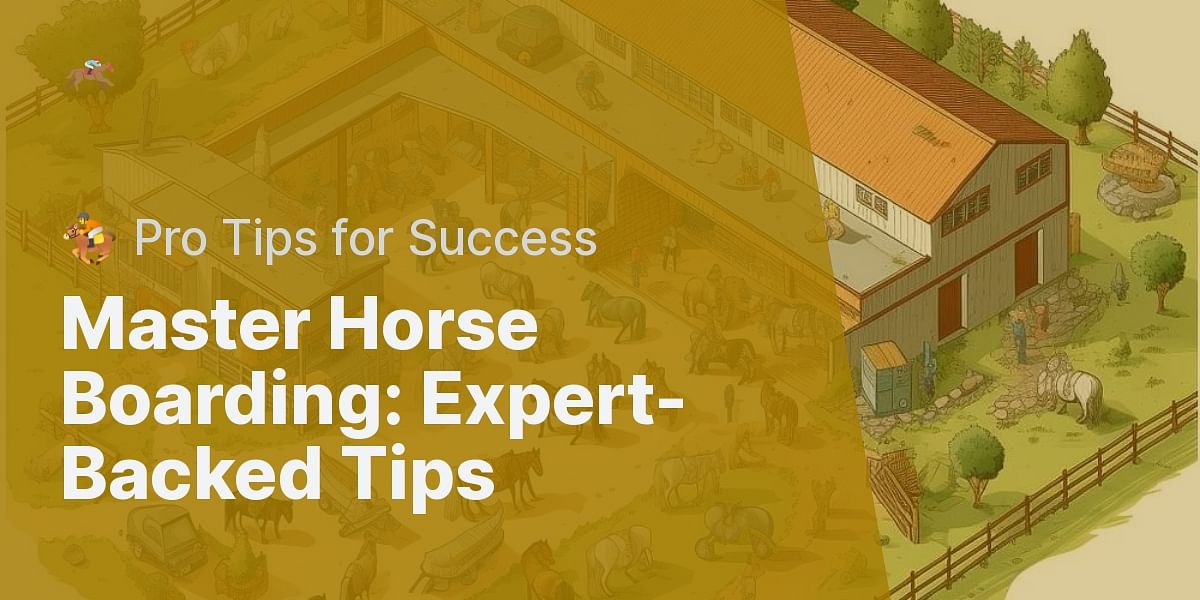 How to Successfully Manage a Horse Boarding Facility Tips, Tricks, and