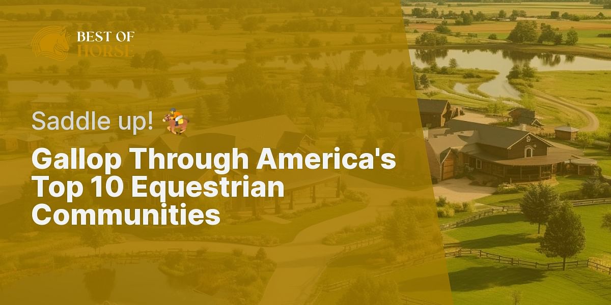 The Top 10 Equestrian Communities in the United States for Horse